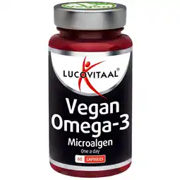 Kruidvat Lucovitaal Vegan Omega-3 Microalgen Capsules aanbieding