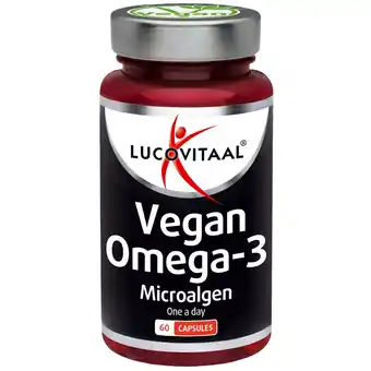 Kruidvat Lucovitaal Vegan Omega-3 Microalgen Capsules aanbieding