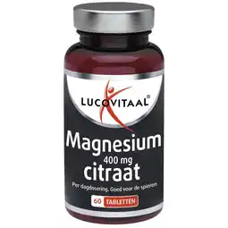 Kruidvat Lucovitaal Magnesium Citraat 400mg Tabletten aanbieding