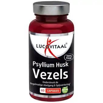 Kruidvat Lucovitaal Psyllium Husk Vezels Capsules aanbieding
