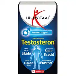 Kruidvat Lucovitaal Testosteron Mannen Support Tabletten aanbieding