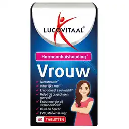 Kruidvat Lucovitaal Vrouw Hormoonhuishouding Tabletten aanbieding