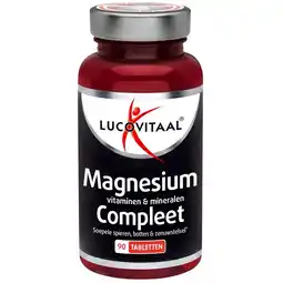 Kruidvat Lucovitaal Magnesium Vitaminen & Mineralen Compleet Tabletten aanbieding