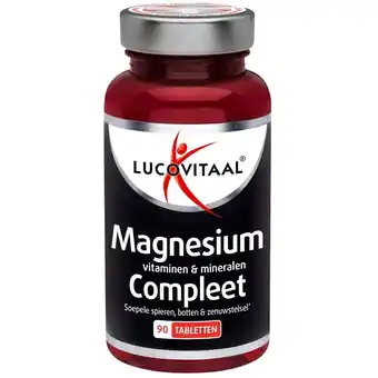 Kruidvat Lucovitaal Magnesium Vitaminen & Mineralen Compleet Tabletten aanbieding
