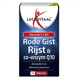 Kruidvat Lucovitaal Rode Gist Rijst & Co-enzym Q10 Tabletten aanbieding