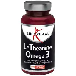 Kruidvat Lucovitaal L-Theanine Omega 3 Capsules aanbieding