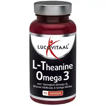 Kruidvat Lucovitaal L-Theanine Omega 3 Capsules aanbieding