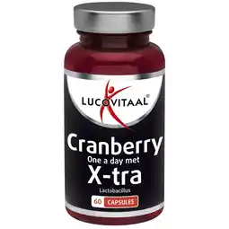 Kruidvat Lucovitaal Cranberry X-tra aanbieding