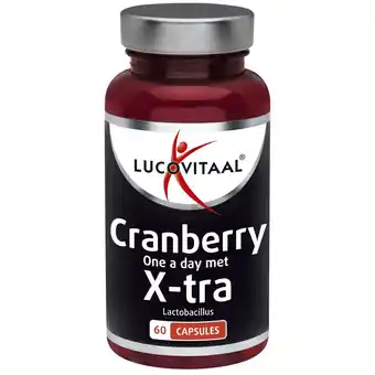 Kruidvat Lucovitaal Cranberry X-tra aanbieding
