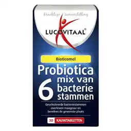 Kruidvat Lucovitaal Probiotica Mix Van Zes Bacteriële Stammen aanbieding