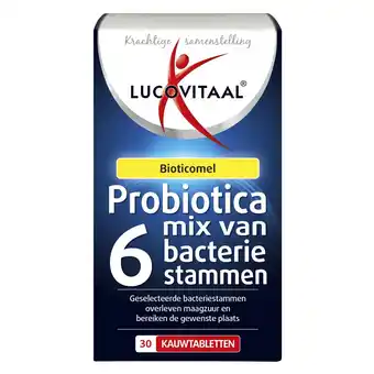 Kruidvat Lucovitaal Probiotica Mix Van Zes Bacteriële Stammen aanbieding