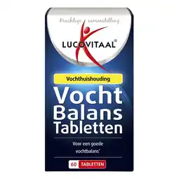 Kruidvat Lucovitaal Vochtbalans Tabletten aanbieding