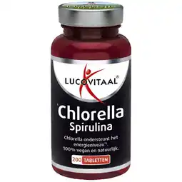 Kruidvat Lucovitaal Chlorella Spirulina Capsules aanbieding