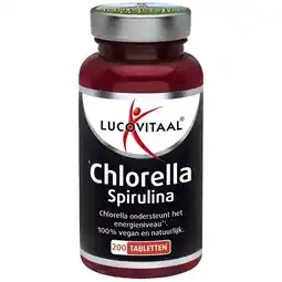 Kruidvat Lucovitaal Chlorella Spirulina Capsules aanbieding