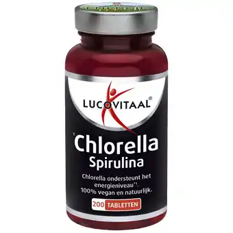 Kruidvat Lucovitaal Chlorella Spirulina Capsules aanbieding
