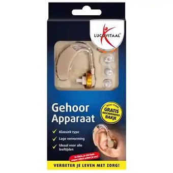 Kruidvat Lucovitaal Gehoorapparaat aanbieding