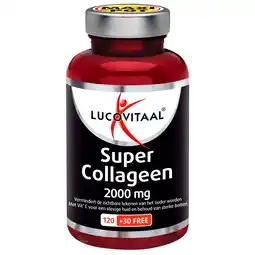 Kruidvat Lucovitaal Super Collageen 2000mg Tabletten aanbieding