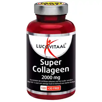 Kruidvat Lucovitaal Super Collageen 2000mg Tabletten aanbieding