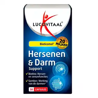 Kruidvat Lucovitaal Hersenen & Darm Support Capsules aanbieding