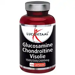 Kruidvat Lucovitaal Glucosamine Chondroïtine Visolie 1500/500/2000mg aanbieding
