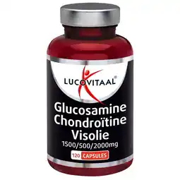 Kruidvat Lucovitaal Glucosamine Chondroïtine Visolie 1500/500/2000mg aanbieding