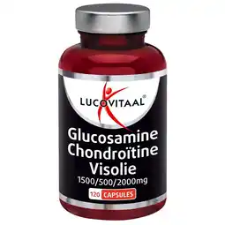 Kruidvat Lucovitaal Glucosamine Chondroïtine Visolie 1500/500/2000mg aanbieding