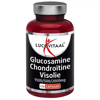 Kruidvat Lucovitaal Glucosamine Chondroïtine Visolie 1500/500/2000mg aanbieding