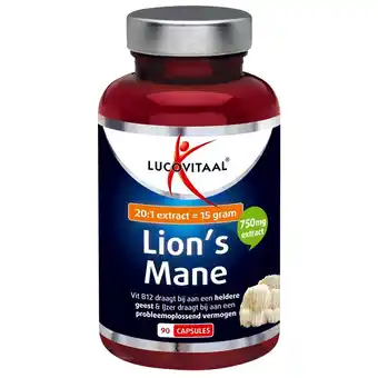 Kruidvat Lucovitaal Lion's Mane Capsules aanbieding