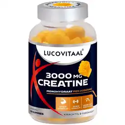Kruidvat Lucovitaal 3000mg Creatine Monohydraat Gummies aanbieding