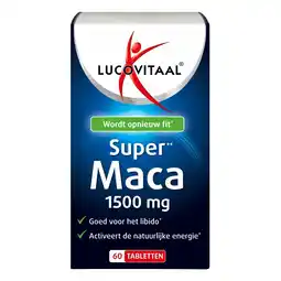 Kruidvat Lucovitaal Super Maca 1500Mg Tabletten aanbieding