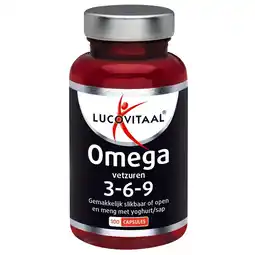 Kruidvat Lucovitaal Omega vetzuren 3-6-9 Capsules aanbieding