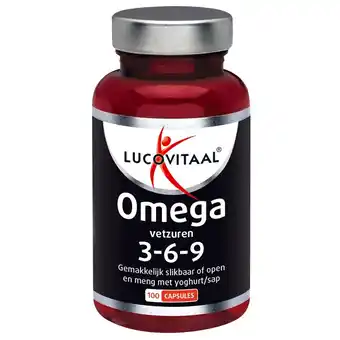 Kruidvat Lucovitaal Omega vetzuren 3-6-9 Capsules aanbieding