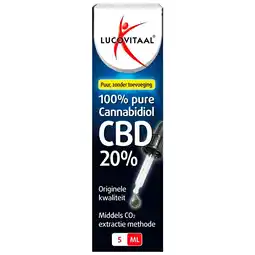 Kruidvat Lucovitaal Cannabidiol CBD 20% Olie aanbieding