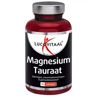 Kruidvat Lucovitaal Magnesium Tauraat Capsules aanbieding