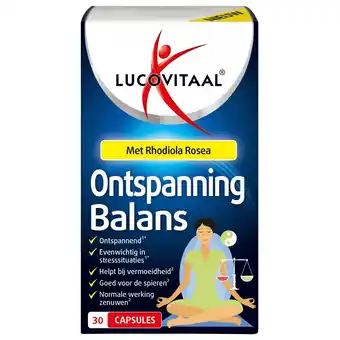 Kruidvat Lucovitaal Ontspanning Balans Capsules aanbieding