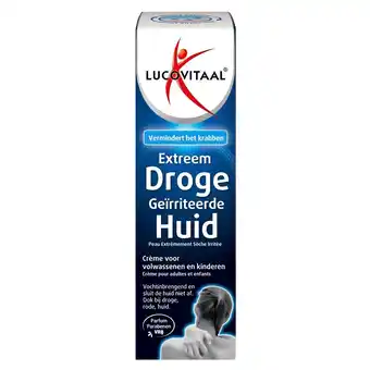 Kruidvat Lucovitaal Extra Droge & Geïrriteerde Huid Crème aanbieding
