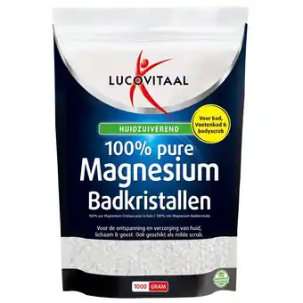 Kruidvat Lucovitaal 100% Pure Magnesium Badkristallen aanbieding