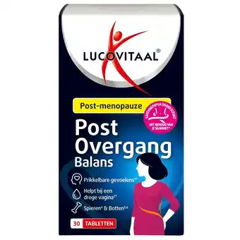 Kruidvat Lucovitaal Post-Overgangbalans Tabletten aanbieding