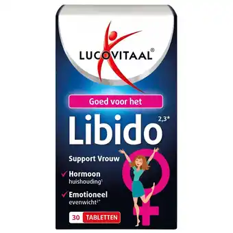 Kruidvat Lucovitaal Libido Support Vrouw Tabletten aanbieding