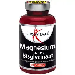 Kruidvat Lucovitaal Magnesium 375mg Bisglycinaat Tabletten aanbieding