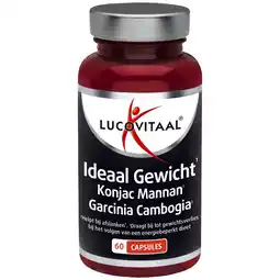 Kruidvat Lucovitaal Ideaal Gewicht Konjac Mannan Garcinia Cambogia Capsules aanbieding
