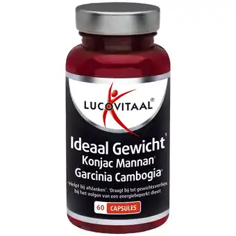 Kruidvat Lucovitaal Ideaal Gewicht Konjac Mannan Garcinia Cambogia Capsules aanbieding