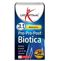 Kruidvat Lucovitaal Pre-Pro-Post Biotica Capsules aanbieding