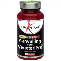 Kruidvat Lucovitaal Aanvulling voor Vegetariërs Capsules aanbieding