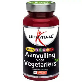 Kruidvat Lucovitaal Aanvulling voor Vegetariërs Capsules aanbieding