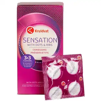 Kruidvat Kruidvat Sensation Condooms aanbieding