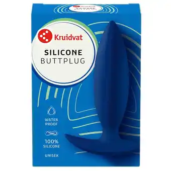 Kruidvat Kruidvat Siliconen Buttplug aanbieding