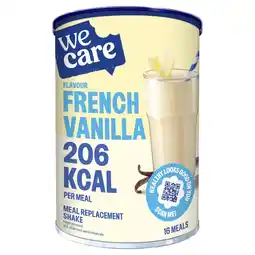 Kruidvat WeCare French Vanilla Meal Replacement Shake aanbieding