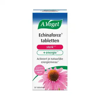 Kruidvat A.Vogel Echinaforce Sterk** + Energie2* Tabletten aanbieding