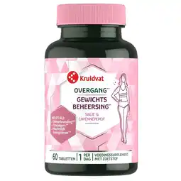 Kruidvat Kruidvat Overgang Gewichtsbeheersing Tabletten aanbieding